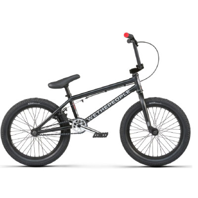 WeThePeople CRS 18 Complete Bike matt black TT18″ Cassette (чорний)