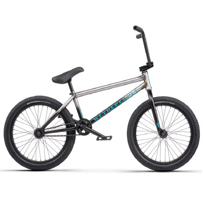 Велосипед WeThePeople JUSTICE Complete Bike matt black/raw fade TT20.75″ Cassette (чорно-сірий)