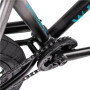 Велосипед WeThePeople JUSTICE Complete Bike matt black/raw fade TT20.75″ Cassette (чорно-сірий)