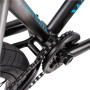 Велосипед WeThePeople JUSTICE Complete Bike matt black/raw fade TT20.75″ Cassette (чорно-сірий)