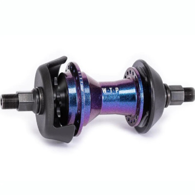 Втулка задня WeThePeople HYBRID Freecoaster-/Cassette Regular Axle LSD 36H 14mm 9t з хабгардами перламутрово-фіолетова