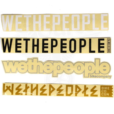 Набір наклейок WeThePeople 4BIG Sticker Set (4 шт.)