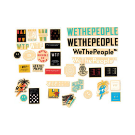 Набір наліпок WeThePeople BRAND Sticker Pack (38 шт.)