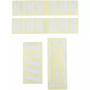 Набір наклейок на раму KINK BMX Titan II Decal Kit (білі)