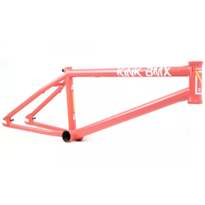 Рама KINK BMX Crosscut 21" – рожева