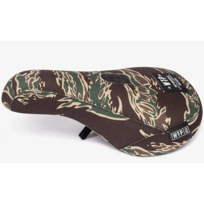🔥 Сідло WeThePeople TEAM PIVOTAL | FAT Padded | Коричневе (Tiger Camo)