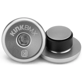 Заглушки руля KINK BMX Ideal Bar Ends (31 мм, сірий CNC-алюміній)